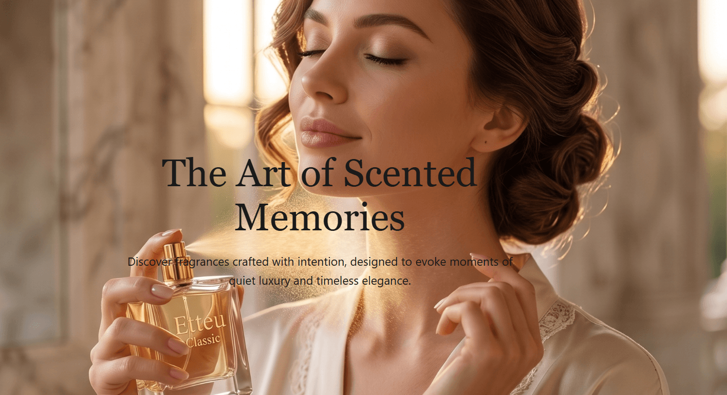 Étteu — Fragrance E-Commerce Website